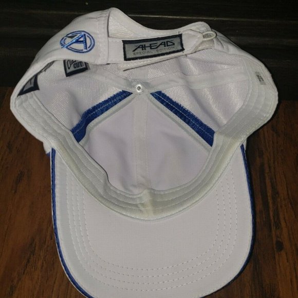 TRAVELERS WHITE ADJUSTABLE HAT CAP - Picture 4 of 4